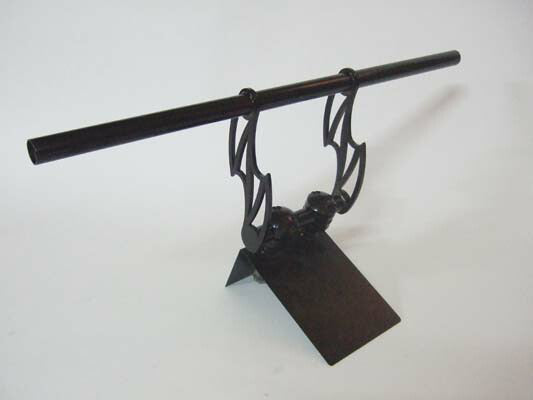 アルキャンハンズ ブラックメッキハンドル 25.4mm サンダーレイザーストレート