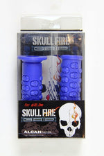 アルキャンハンズ スカルフャイヤーグリップ ブルー φ22.2用