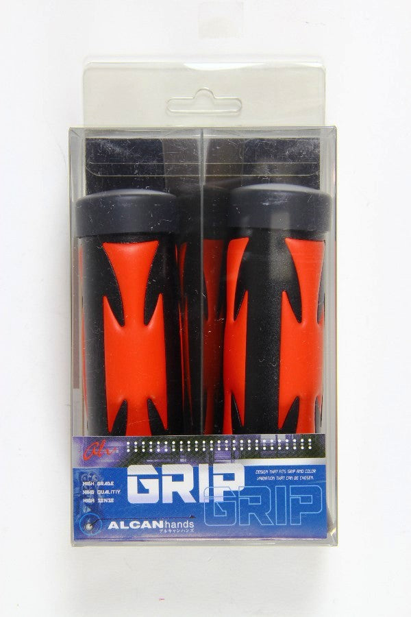 アルキャンハンズ エクストリームグリップ PCG-039B φ22.2用 ブラック／レッド