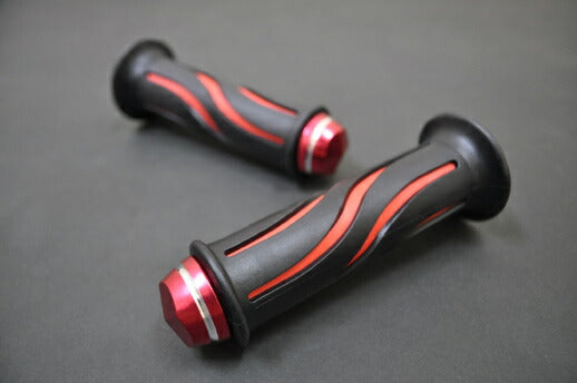 アルキャンハンズ ツイストグリップ Φ22.2用 レッド