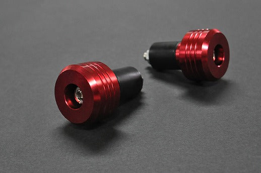 アルキャンハンズ バーエンドキャップ SLIT レッド