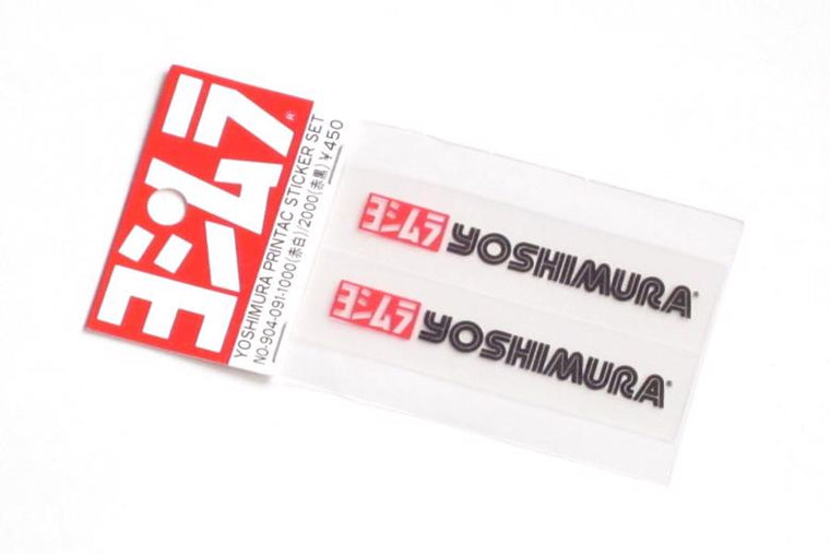 ヨシムラ ヨシムラ プリンタックステッカー 赤・黒 カタログ品番：P021-7081 メーカー品番：904-091-2000