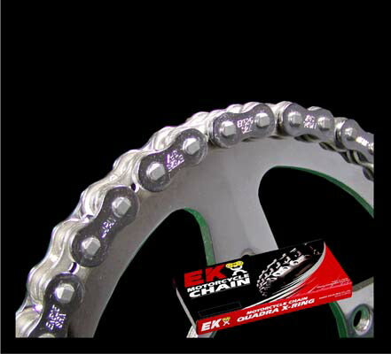 EKチェーン 江沼 エヌマ チェーン 525SRX2-CR NP クロムシルバー 114L カタログ品番：525SRX2-CR/NP-114 メーカー品番：525SRX2-CR/NP