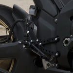 アールアンドジー R＆G 可変レーシングステップキット ブラック YZF-R1 07-08 カタログ品番：P047-4149 メーカー品番：RG-RSET10BK
