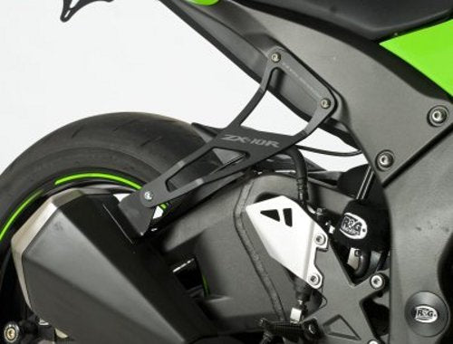 アールアンドジー R＆G エキゾーストハンガー ブラック ZX-10R 11-19 カタログ品番：P054-0799 メーカー品番：RG-EH0047BKA