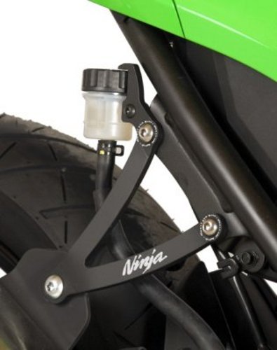 アールアンドジー R＆G エキゾーストハンガー ブラック NINJA250 300 13-17・Z300 15-17 カタログ品番：P054-0807 メーカー品番：RG-EH0055BKA