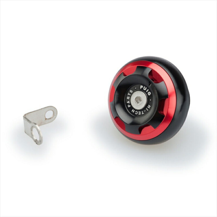 プーチ｜オイルキャップ TRACK レッド M27×ピッチ3.0mm｜20341R