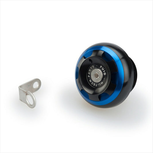 プーチ｜オイルキャップ TRACK ブル- M25×ピッチ1.5mm｜20343A