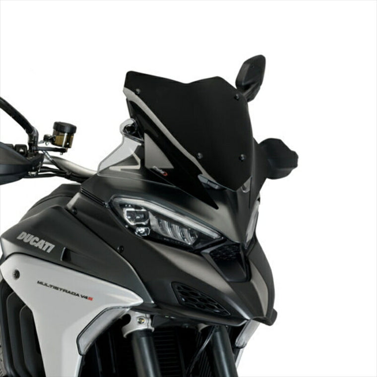 プーチ｜レーシングスクリーン Sport ブラック MULTISTRADA V4 21-｜20729N