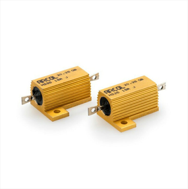 プーチ｜LEDウインカー用レジスター2灯用 汎用(SET OF RESISTORS18OHMS/25W FOR LED TURN LIGHTS)｜5873O