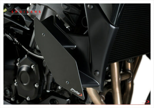 プーチ｜ダウンフォースネイキッドスポイラーブラック Z650 20-21(サイド)｜20328N