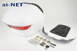 アイネット アイネット バイク リアボックス 28L シャスタホワイト カタログ品番：P094-9647 メーカー品番：739