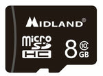 ミッドランド MIDLAND 8G マイクロSDカード カタログ品番：P092-9042 メーカー品番：L1310