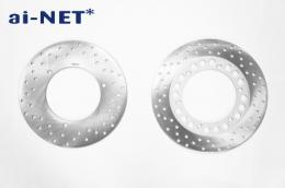 ai-net アイネット ディスクローター 前後セット マジェスティ250 C(SG03J) カタログ品番：P094-9636 メーカー品番：945-946