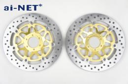 ai-net アイネット ディスクローター フロント 左右セット 純正タイプ カタログ品番：P094-9615 メーカー品番：25612-25613
