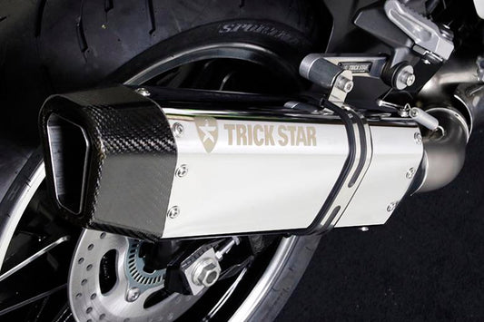 トリックスター トリックスター レーシングS O イカヅチ ステン・カーボン ショート Ninja250 18- カタログ品番：P092-5351 メーカー品番：RSS-015E-L7SC