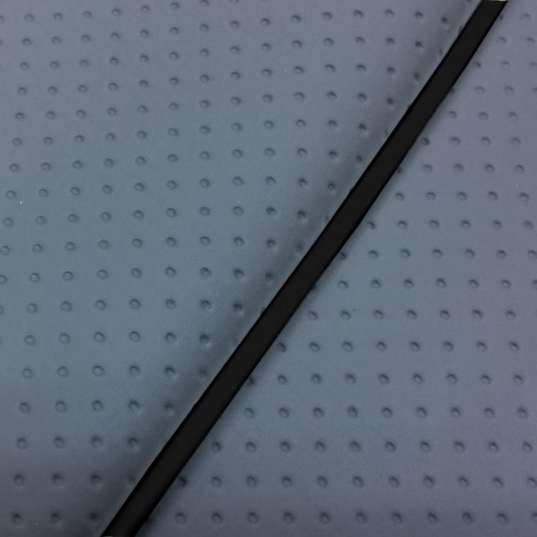 グロンドマン GRONDEMENT シートカバー 張替 エストレヤWシートタイプ フルエンボスグレー 黒パイピング カタログ品番：P091-1571 メーカー品番：GH4008KC410P10