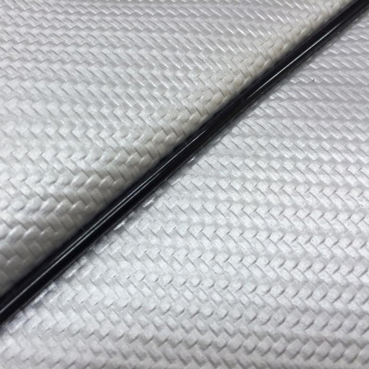 グロンドマン GRONDEMENT シートカバー 張替 エストレヤWシートタイプ カーボンシルバー 黒パイピング カタログ品番：P091-1578 メーカー品番：GH4008KC170P10