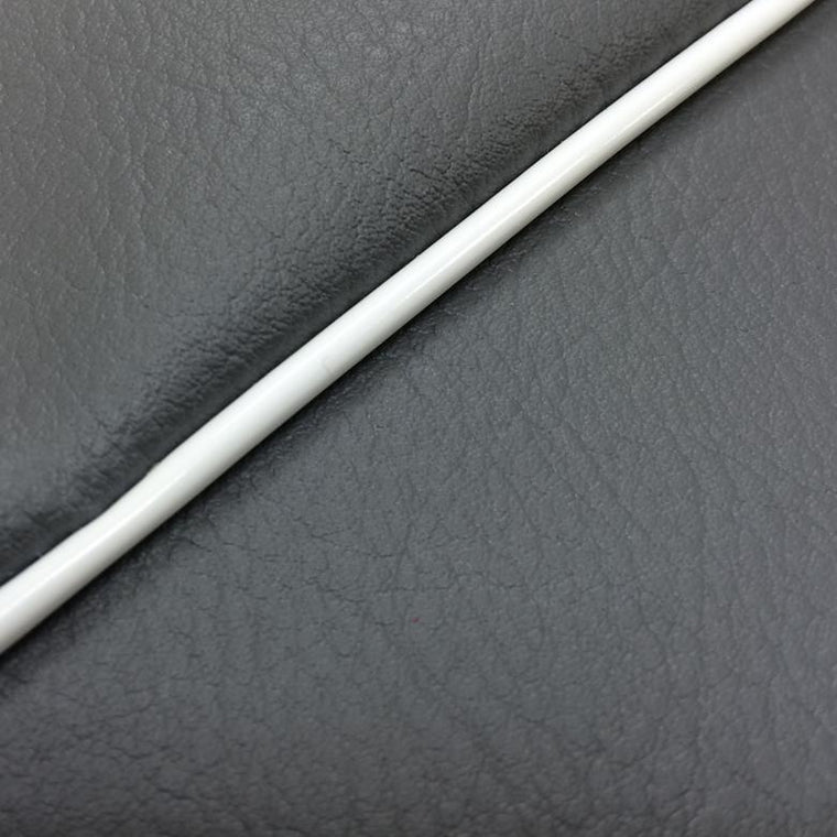 グロンドマン GRONDEMENT シートカバー 張替 エストレヤWシートタイプ ダークグレー 白パイピング カタログ品番：P091-1603 メーカー品番：GH4008KC510P20
