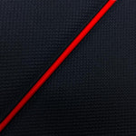 グロンドマン GRONDEMENT シートカバー 張替 エストレヤWシートタイプ スベラーヌブラック 赤パイピング カタログ品番：P091-1620 メーカー品番：GH4008KC460P40