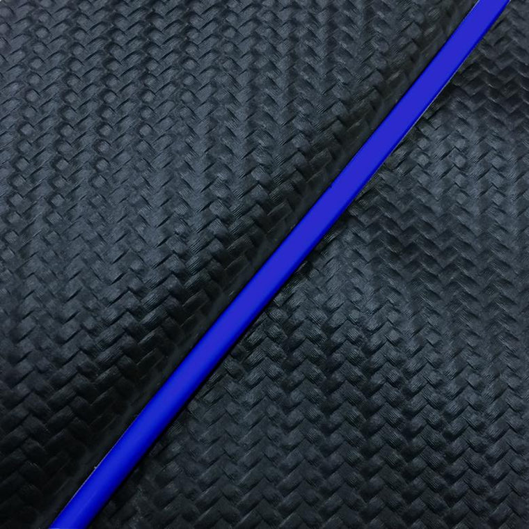 グロンドマン GRONDEMENT シートカバー 張替 エストレヤWシートタイプ カーボンブラック 青パイピング カタログ品番：P091-1643 メーカー品番：GH4008KC160P50