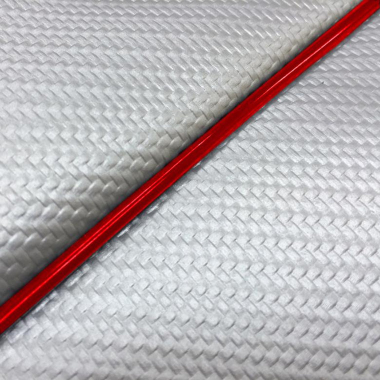 グロンドマン GRONDEMENT シートカバー 張替 アクシストリート(SE53J) カーボンシルバー 赤パイピング カタログ品番：P091-1259 メーカー品番：GH5692YC170P40