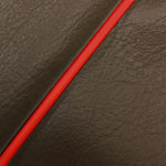 グロンドマン GRONDEMENT シートカバー 張替 アクシストリート(SE53J) ダークブラウン 赤パイピング カタログ品番：P091-1261 メーカー品番：GH5692YC500P40