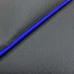 グロンドマン GRONDEMENT シートカバー 張替 アクシストリート(SE53J) ダークグレー 青パイピング カタログ品番：P091-1284 メーカー品番：GH5692YC510P50