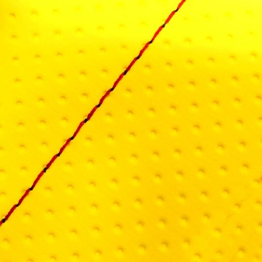 グロンドマン GRONDEMENT シートカバー 張替 アクシストリート(SE53J) エンボスイエロー 赤ステッチ カタログ品番：P091-1335 メーカー品番：GH5692YC250S40