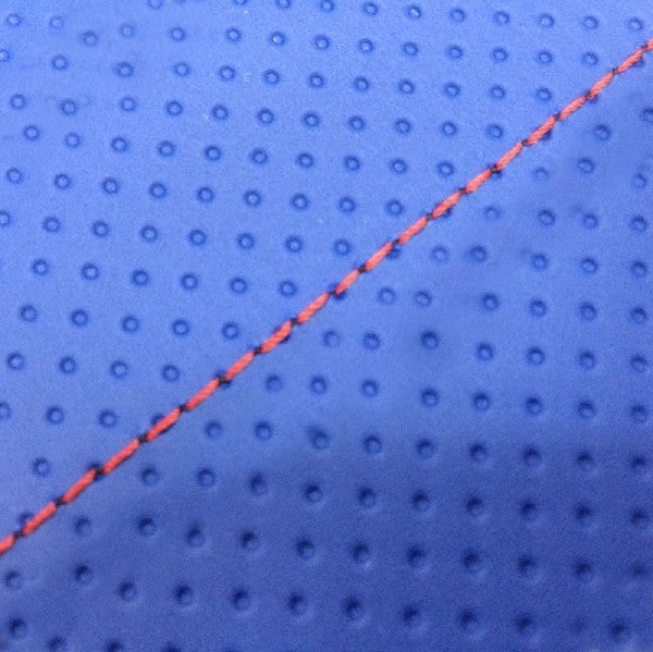 グロンドマン GRONDEMENT シートカバー 張替 アクシストリート(SE53J) エンボスブルー 赤ステッチ カタログ品番：P091-1336 メーカー品番：GH5692YC260S40