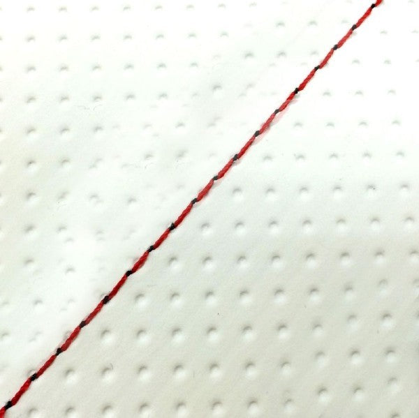 グロンドマン GRONDEMENT シートカバー 張替 アクシストリート(SE53J) エンボスホワイト 赤ステッチ カタログ品番：P091-1338 メーカー品番：GH5692YC280S40