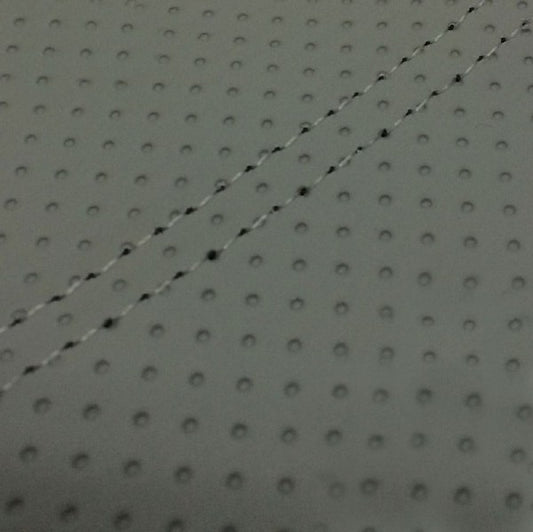 グロンドマン GRONDEMENT シートカバー 張替 アクシストリート(SE53J) エンボスグレー 透明ダブルステッチ カタログ品番：P091-1351 メーカー品番：GH5692YC120SW0