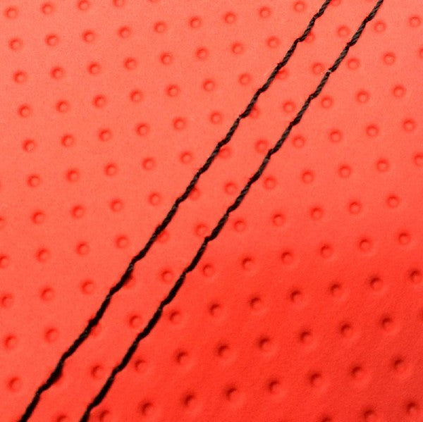 グロンドマン GRONDEMENT シートカバー 張替 アクシストリート(SE53J) エンボスレッド 黒ダブルステッチ カタログ品番：P091-1375 メーカー品番：GH5692YC270SW10