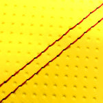 グロンドマン GRONDEMENT シートカバー 張替 アクシストリート(SE53J) エンボスイエロー 赤ダブルステッチ カタログ品番：P091-1392 メーカー品番：GH5692YC250SW40