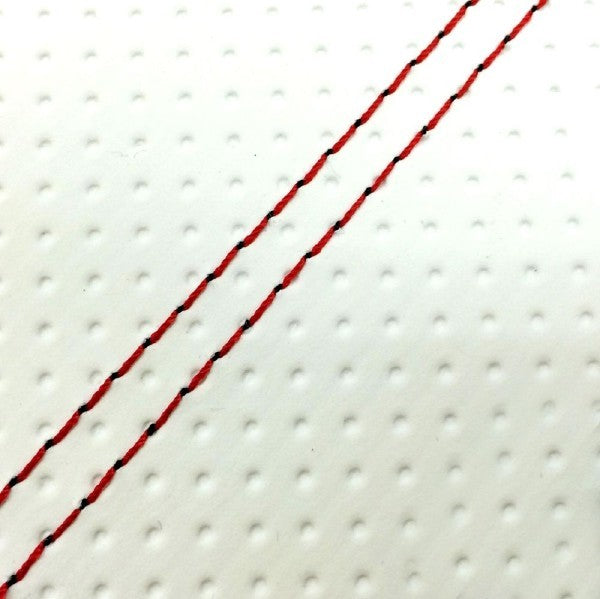 グロンドマン GRONDEMENT シートカバー 張替 アクシストリート(SE53J) エンボスホワイト 赤ダブルステッチ カタログ品番：P091-1395 メーカー品番：GH5692YC280SW40