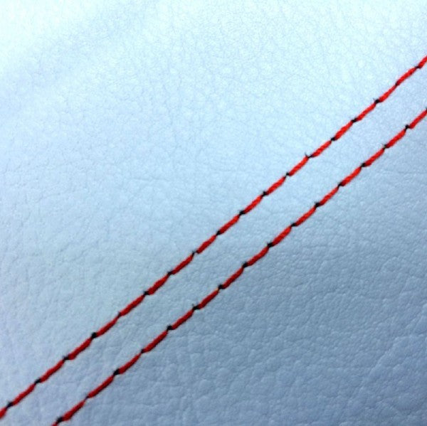 グロンドマン GRONDEMENT シートカバー 張替 アクシストリート(SE53J) ライトブルー 赤ダブルステッチ カタログ品番：P091-1400 メーカー品番：GH5692YC340SW40