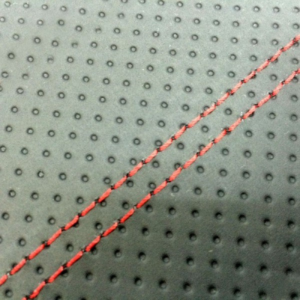 グロンドマン GRONDEMENT シートカバー 張替 アクシストリート(SE53J) エンボス(黒) 赤ダブルステッチ カタログ品番：P091-1406 メーカー品番：GH5692YC80SW40