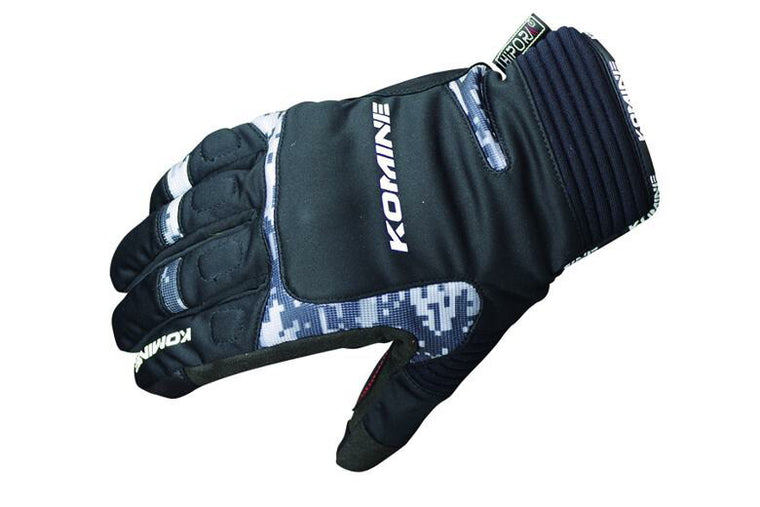 KOMINE コミネ GK-801 ウインターグローブ BLK DIGITALカモ ＃S カタログ品番：P088-1454 メーカー品番：06-801