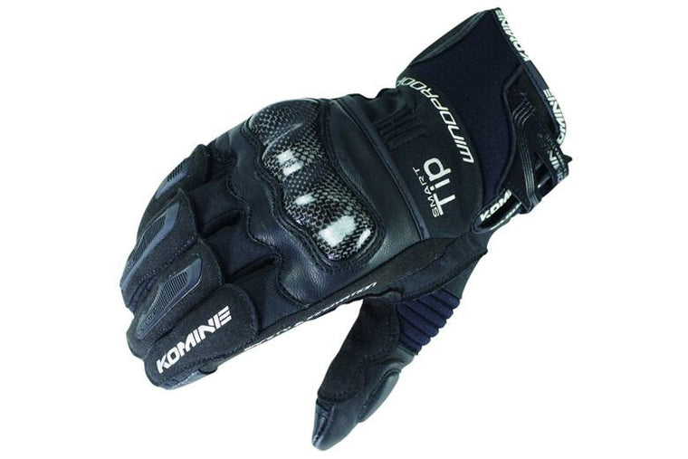 KOMINE コミネ GK-821 プロテクトウインドPグローブ BLK ＃L カタログ品番：P088-1656 メーカー品番：06-821