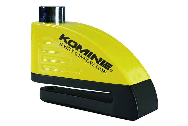 KOMINE コミネ LK-122 リマインダアラームディスクロック BLK YEL ＃フリー カタログ品番：P088-3309 メーカー品番：09-122