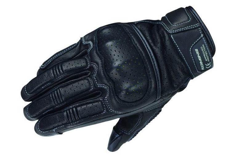 KOMINE コミネ GK-217 CEプロテクトレザーグローブ BLK ＃L カタログ品番：P088-1309 メーカー品番：06-217