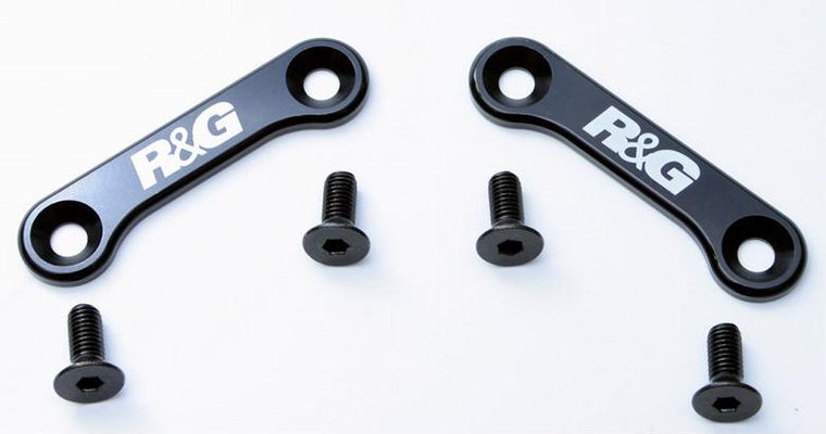 R＆G リアフットレストプレート BLK Tiger1050 Sport 16-