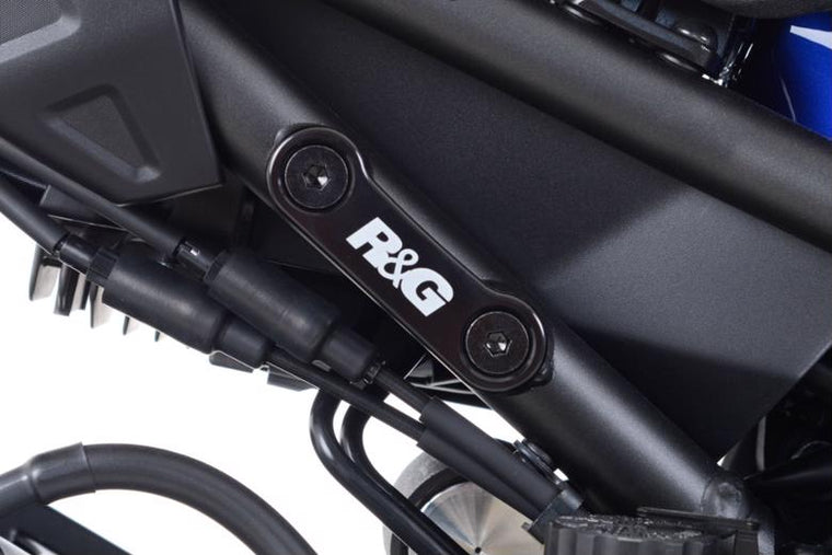 R＆G リアフットレストプレート BLK MT-10 16-