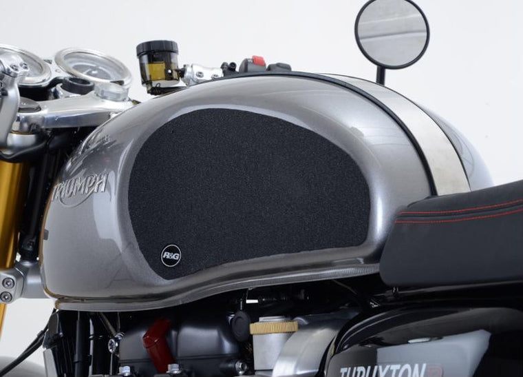 R＆G トラクションパッド ブラック Thruxton1200／R 16-