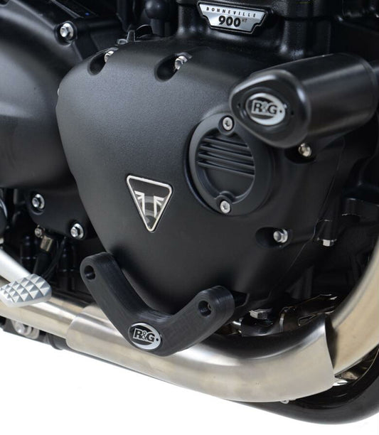 R＆G エンジンケース スライダー 右側 BLK Thruxton1200／R 16-
