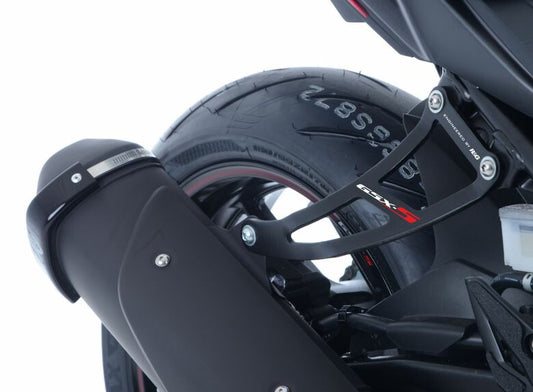 アールアンドジー R＆G エキゾーストハンガー ブラック GSX-S750 17- カタログ品番：P078-3434 メーカー品番：RG-EH0078BKA