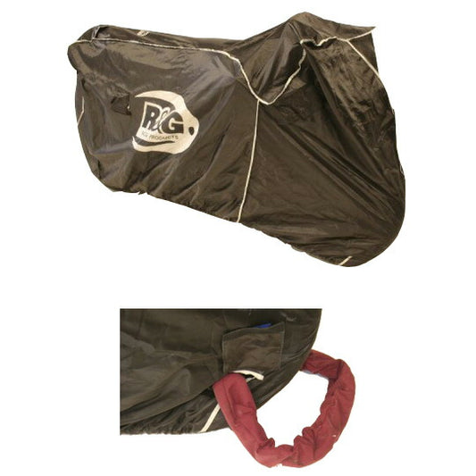 アールアンドジー R＆G アウトドアバイクカバー ブラック Superbike Cover カタログ品番：P083-7391 メーカー品番：RG-BC0006BK