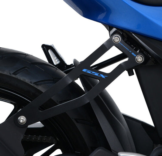 アールアンドジー R＆G エキゾーストハンガー ブラック ブルー GSX-R125 GSX-S125 17- カタログ品番：P084-9298 メーカー品番：RG-EH0083BKA-BLUE