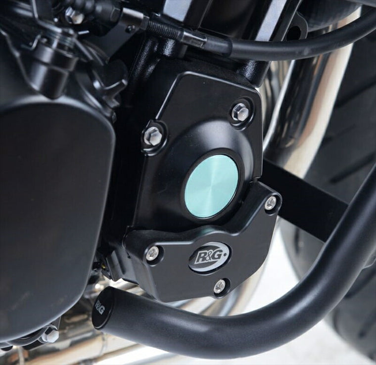 アールアンドジー｜R＆G エンジンケーススライダー右 BLK Z900RS 18-／Z900 17-｜RG-ECS0115BK