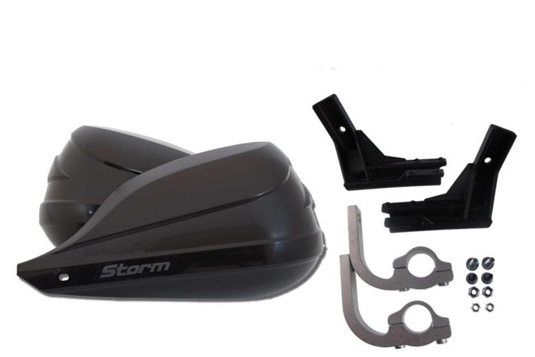 BARKBUSTERS バークバスターズ STORM ハンドガード 25.4mm BLACK カタログ品番：P085-2602 メーカー品番：STM-002-00-BK
